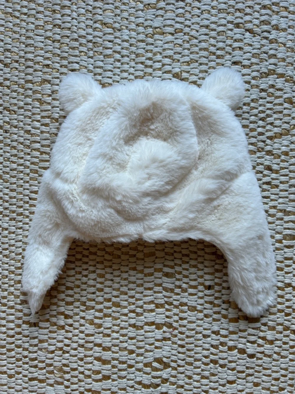 Carter’s fuzzy bear baby hat